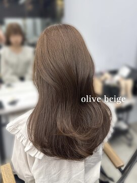 フォンズ(FONS) ベージュ　オリーブベージュ　アッシュベージュ