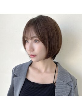 ハピネス クローバー 八木店(Happiness CLOVER) 大人ショートボブxナチュラルボブメミニボブ 20代30 代40代