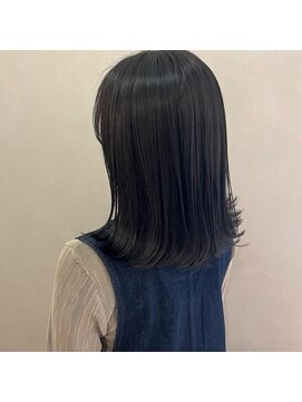 アンドワン 自由が丘(＆ONE) 【&ONE 自由が丘】切りっぱなし×グレージュカラー