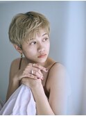 大人可愛い　フレンチショート　ベリーショート　ショートヘア