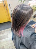 インナーカラー☆ピンクパープル