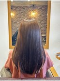 セミロングスタイル