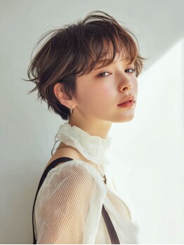 ロエ 恵比寿 代官山(ROE)の写真/【 似合わせカット￥7700→￥5500~】乾かすだけでキマる◎小顔見せ×似合わせショート[恵比寿駅/代官山駅]