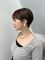 プロス(Pros) コンパクトショート/グレージュ/くすみカラー［表参道］