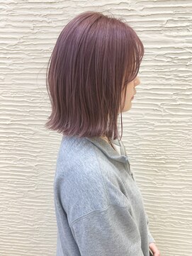 モリオ フロム ロンドン サッポロファクトリー店(morio FROM LONDON) 【morio】札幌ボブ　ふわっと外ハネハイトーンボブ