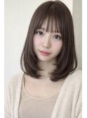 ミディアムレイヤーカット