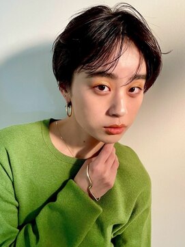  fit stand 千葉/ショートボブ/カット/パーマ/ダブルカラー/トリートメント/縮毛矯正 イメチェン/ピンクベージュ/アンブレラカラー[千葉]