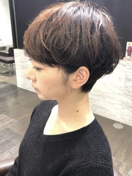 ロビー 表参道(ROBBY) 丸みショートボブ/ショートヘア/30代/40代/50代/表参道