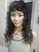丹 long hard perm 【パーマってかわいいな】