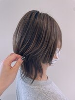アース コアフュールボーテ 諏訪店(EARTH coiffure beaute)&nbsp;ダークブラウンハイライト韓国
