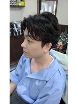 レスト(REST)&nbsp;センターパートニュアンスパーマ