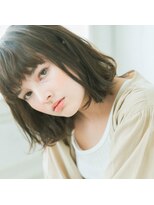 アッシュ 長津田店(Ash) 柔らか質感のミディアムヘア