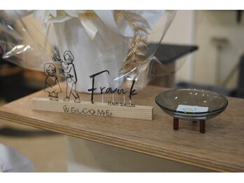 Frankの写真/業界最新の施術椅子＆ユメシャンプー台導入★移動要らずの極上空間で叶える美髪ケア＆至福の時間