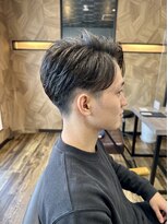 シャインヘアフラッペ 新百合ヶ丘2号店(Shine hair frappe)&nbsp;Shine hair frappeメンズナチュラルマッシュ×ツーブロック