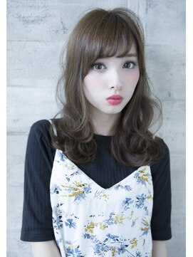 エストリア 栄店(ESTREA) エストリア栄店 オトナ可愛い流し前髪カールby平岩