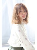 【bouquet】ミディアムレイヤー×ヴェールウェーブ
