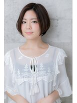 モッズヘア 足利(mod'hair)&nbsp;【mod's hair足利】30代40代◎大人クール小顔☆丸みボブショート