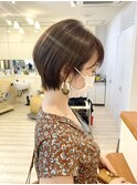【morio成増/米村】大人かわいいショート　髪質改善