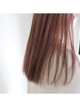 デコヘアーフラッペ(DECO HAIR frappe) 【暖色系カラー】あざと可愛い 冬カラー×うる艶髪の抜け感ヘア