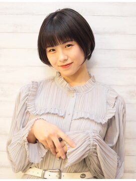 ルシードスタイル レアール(LUCIDO STYLE LeR) 耳掛け×大人可愛いショートヘアー