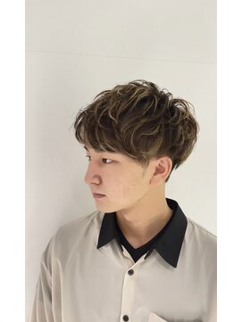 サルファ ヘアデザイン 名古屋 丸の内(S.ALPHA HAIR DESIGN) メンズハイライト