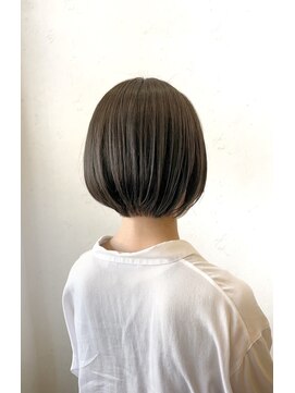 カリン ハッピーヘアライフ 長吉長原店(carin happyhairlife) 首元スッキリ グレージュボブ