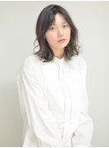 抜け感♪ミディアム×フェイスレイヤー