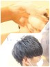 頭皮スッキリ！高濃度炭酸スパ10分＋髪の悩み改善メンズカット　眉カット付き