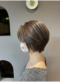 大人ショート×3Dハイライト