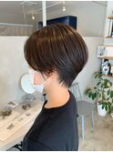 アッシュブラウンショート