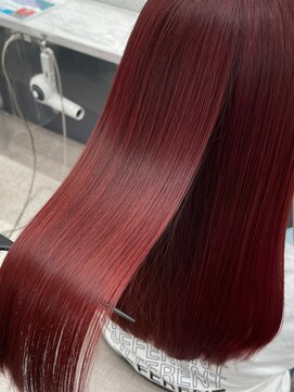 ノイズ オオサカ(NOISM) 【髪質改善】高濃度水素カラー 姫カット