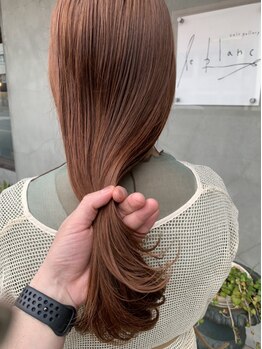 ルブランヘアギャラリー(Le blanc hair gallery)の写真/[イルミナ/オーガニックカラー使用]暗めカラーにも透明感はマスト！人気のインナー/グラデカラーもお任せ＊