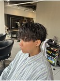 ツイストスパイラルパーマ　ツイストパーマ　スパイラルパーマ