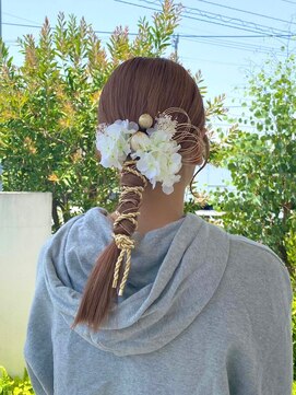 マフェラダー(mahae RUDDER) ヘアアレンジ(成人式)