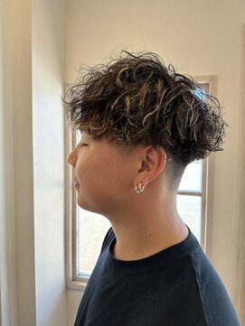 アンカーデイズ(Anchor Days) highlight×波巻きパーマ