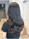ヨシンモリロング_前髪パーマグレーベージュ_ba463901
