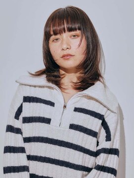 モーラ 浅香山店(MOLLA) フェイスレイヤーの今っぽミディ