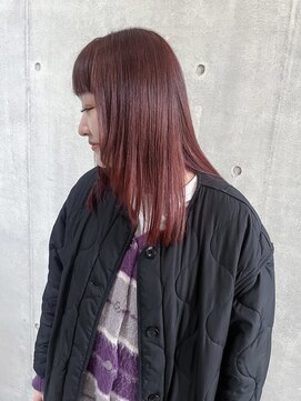ヘアーデザイン アルエ(HAIR×design ARUE) レッドカラー