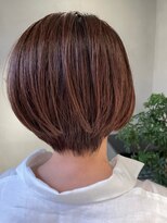 ヴォロ 佐賀(VoLo)&nbsp;切りっぱなしボブ/美髪/ピンクブラウン[佐賀駅]