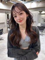 サイン 表参道(SIGN)&nbsp;韓国ヘアイメチェンハッシュカット似合わせカットレッドブラウン