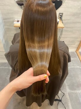 ジーナ 本八幡(Zina) 大人かわいい20代30代40代小顔ショコラベージュ　Zina本八幡