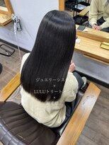 アンフィシュピトロワ(AnFye spi tlow) ジュエリーシステム×LULUトリートメント×縮毛矯正で艶髪