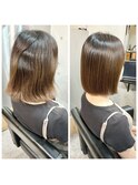 酸性ストレートショートボブ　酸性ストレートボブ