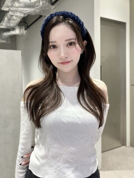 ミンクスオーバー(MINX OVER) 韓国ヘア/レイヤーヘア/顔まわりカット/ウェーブヘア/ヘアセット