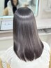 【日頃のお手入れ簡単に◎】似合わせカット＋髪質改善美髪ストレート　