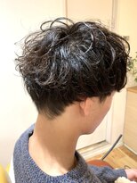 ジェントルマン(GENTLE MAN)&nbsp;クセを活かしたショート