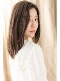 □シルキーベージュ前下がりレイヤーミディ316-3大宮30代40代