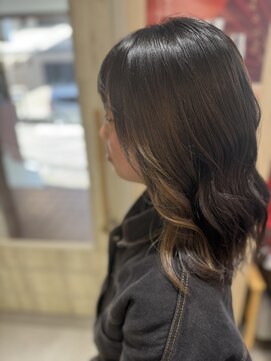 トゥーリ 長崎住吉店(tuuli) インナーカラー　Ayame