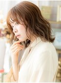 くせ毛風ウェットヘアゆるふわハイライトc6北浦和20代30代40代