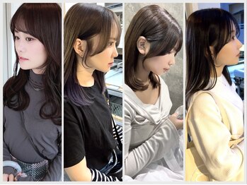 インク ヘアーデザイン(inc. hair design)の写真/【上人橋/天神/警固】可愛くなれると学生さんから大人気♪個性や持ち味を活かすスタイルを実現します!!